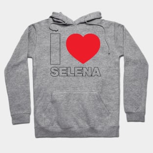 I Love Selena // Vintage Style Design Hoodie